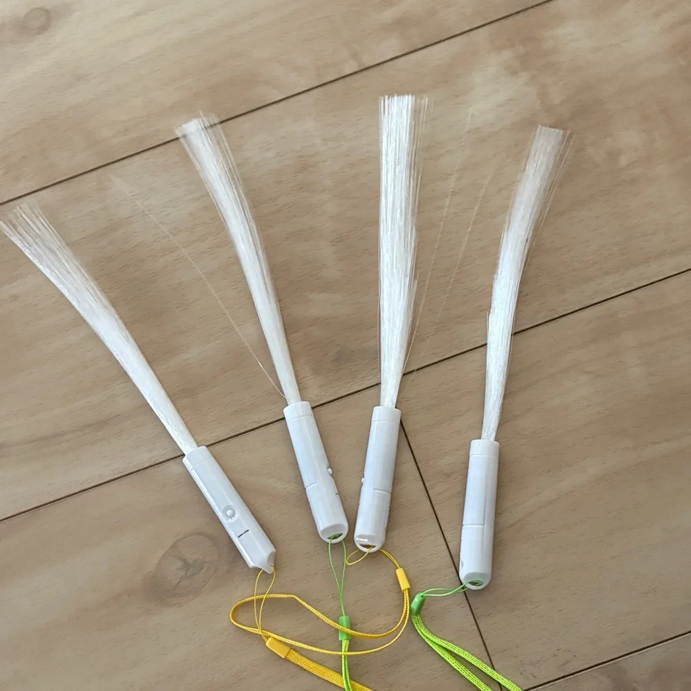 LED Fiber Optic Wands